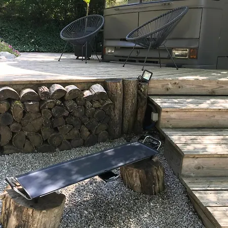 Bus Atypique Au Bord Du Canal Du Midi Et Au Coeur D'une Foret 2 Σπίτι διακοπών Villepinte (Aude)